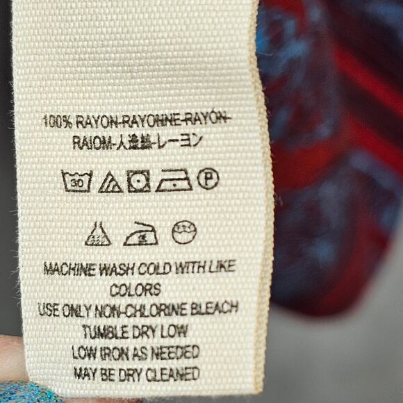 Free People Walking On a Dream Cut-Out Choker Tunic Top Red Size XS - Picture 10 of 10